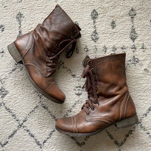Steve Madden Brown Troopa Boots